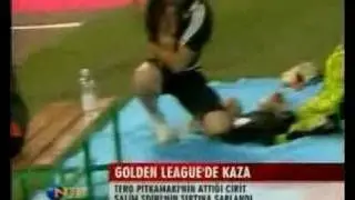 Golden League Accident Tero Pitkamaki Fin-Salim Sdiri France