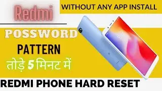 Redmi Phone Hard reset And Google Account Unlock // Mi Phone G-mail Password Remove #frpbypass #mi