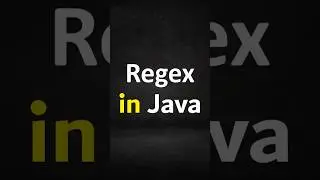 Java Regex(Regular Expression) in 60 Seconds 🔥 | Java Quick Tips in Tamil