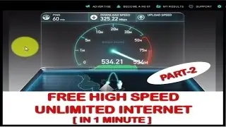 Free High Speed Unlimited Internet ( Part 2 )