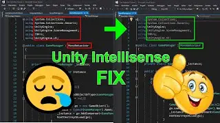 FIX Unity Intillisense funktioniert nicht