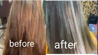 How to change yellow hair in to ash blonde/anil blue secrets