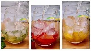 3 Refreshing Drinks🍋 to Soothe the Summer Heat☀️‼️Easy and Delicious Everyday Drinks😋