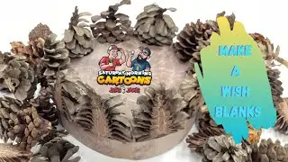 Live Resin Casting - Pinecone Make A Wish Blanks