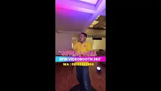 360 Spin Video Booth for Rent / Sale