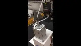 Testing a pneumatic pop-up pin