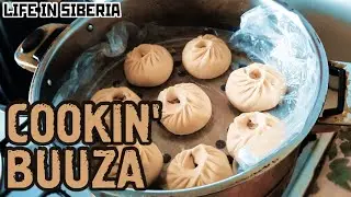 RUSSIAN COOKS BURYAT BUUZA. Life in SIBERIA (eng subs)