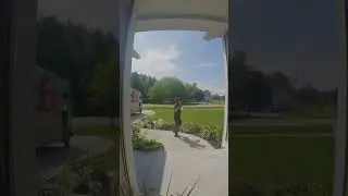 You can tell he loves his job 🕺 (🎥: ViralHog)