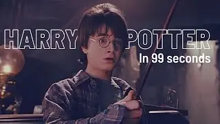 Harry Potter in 99 Seconds | Celebrating Harry Potter 20th Anniversary.
