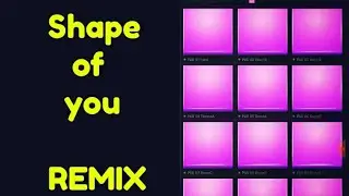 ED-Sheeran /Shape of u remix /Short tutorail /Electro drum pad /Free Android App