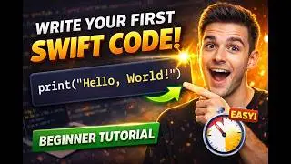 Write Your First Swift Code in 10 Seconds 🚀