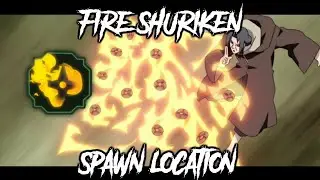 Spawn do novo Sub-jutsu, Fire Shuriken/Shindo Life 2