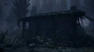 Wooden Cabin in a Rainy forest with Unreal Engine 4.25 I Real-time Ray Tracing I 4K