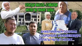 Эл үнү: Анжеликанын оозунан Сооронбай Жээнбековдун кулагы чыгып жатат...
