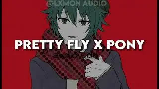 𝗣𝗿𝗲𝘁𝘁𝘆 𝗙𝗹𝘆 𝘅 𝗣𝗼𝗻𝘆 [for a white guy] || Audio Edit