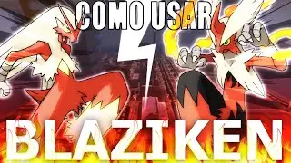 O FRANGO DA PORRADA! Como usar Blaziken HA e Blaziken Mega!!