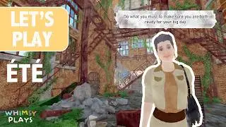 This Derelict Art Studio Is All Mine To Refurbished!? 🎨 | Été Cozy Gameplay Ep. 3