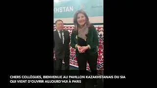 Pavillon 🇰🇿 au SIA