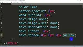 Lectuer 3 Text Properties Part 2 Cascading Style Sheet Tuts by Aamir Nadeem