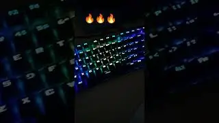 RGB keyboard Lit🔥🔥