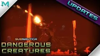 Subnautica UPDATES! Dangerous Creatures Release, Sea Dragon, Crab Squid, Warper, Ghost Rays!