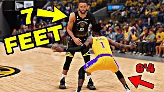 I Made Stephen Curry 7 Feet Tall…