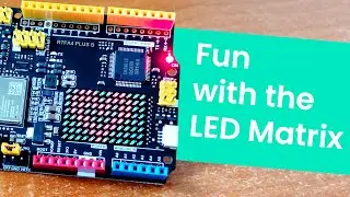 Fun with the LED Matrix on the Arduino Uno R4 | Arduino project