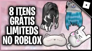 COMO PEGAR 2 CABELOS GRÁTIS + 6 ITENS DE GATINHO GRÁTIS LIMITED AGORA NO ROBLOX
