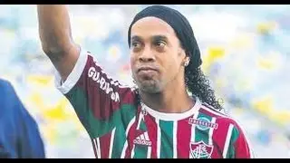 Gol do Fluminense Marcos Junior jogada Gerson (Xerem) e Ronaldinho