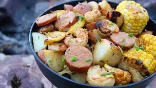 Shrimp & Sausage Packets | Camping Food Recipes | The Sweetest Journey