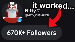 I Spent ROBUX to BUY Followers in Roblox.. and it ACTUALLY WORKED