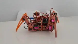 Spider quadruped Robot with Stm32 f407 vgt6 (not Arduino)