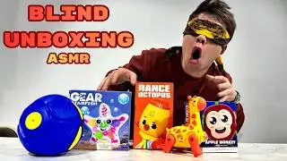 What Am I Touching? Blindfolded ASMR Toy Unboxing