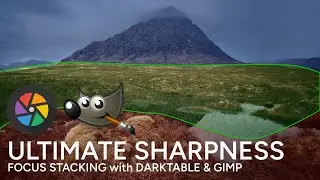 Focus Stacking with Darktable and GIMP