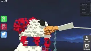 Giant SnowMan | BLOCKS! |ROBLOX