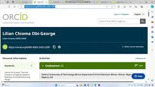 hyperlink your ORCID URL link to the ORCID logo