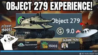 My First OBJECT 279 EXPERIENCE!🔥(RAREST TANK IN GAME) | When pixels cost as much as a real car...💀