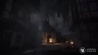 Medieval village during the plague UE4