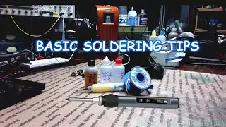 Basic soldering tips while checking out the new KaiWeeTs KETS02 intelligent soldering iron