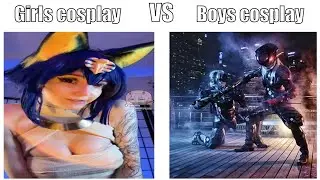 Girls cosplay vs Boys cosplay  (Metal Gear Rising)