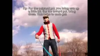 POI Lesson  : Air wrap. (with English subtitle)　ポイレッスン：エアラップ