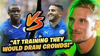 What Riyad Mahrez and N’Golo Kante got up to after training…