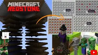 Minecraft: A mob trap COLOSSAL (MUNDO REDSTONE #3) #hyper