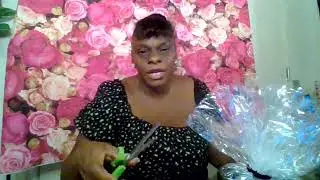 How to properly shrink wrap a gift basket!