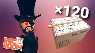 I Opened more than 120 Boxes at Once in Rec Room!