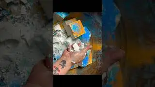 Baby Oil on Fresh Gym Chalk