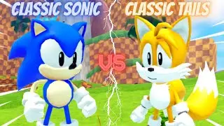 CLASSIC SONIC VS CLASSIC TAILS (Who is better || Sonic Speed Simulator)