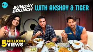 Akshay Kumar & Tiger Shroff On Sunday Brunch X Kamiya Jani | EP 130 | Curly Tales
