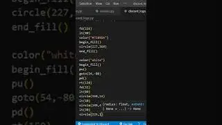 Discord logo using python 