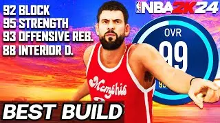 BEST CENTER BUILDS in NBA 2K24 - DIMING DEFENSIVE ANCHOR BUILD 2K24 - BEST DEFENSIVE ANCHOR BUILD!